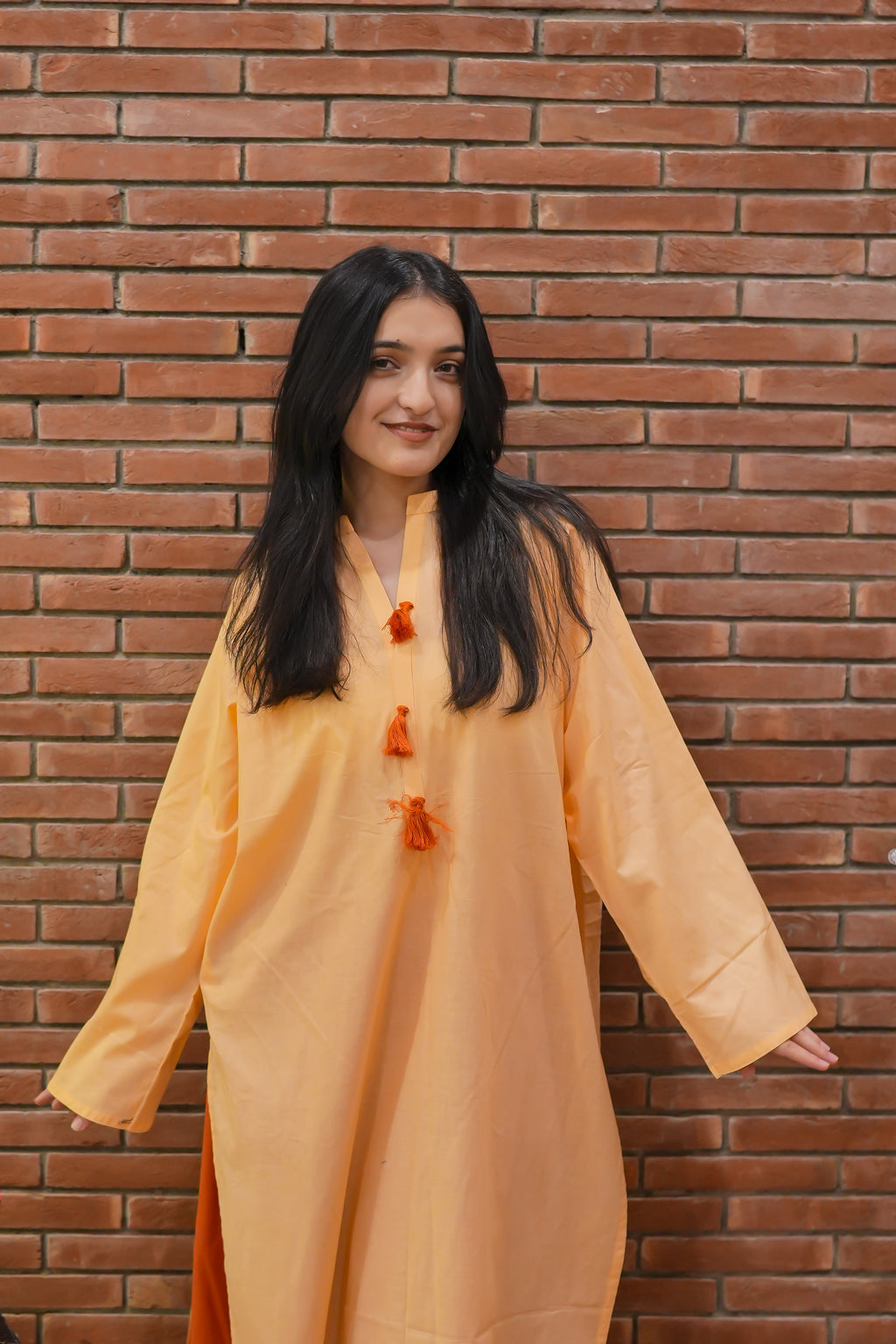 2 PCS LAWN SUIT STITCHED
