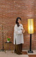 2 PCS LAWN SUIT STITCHED