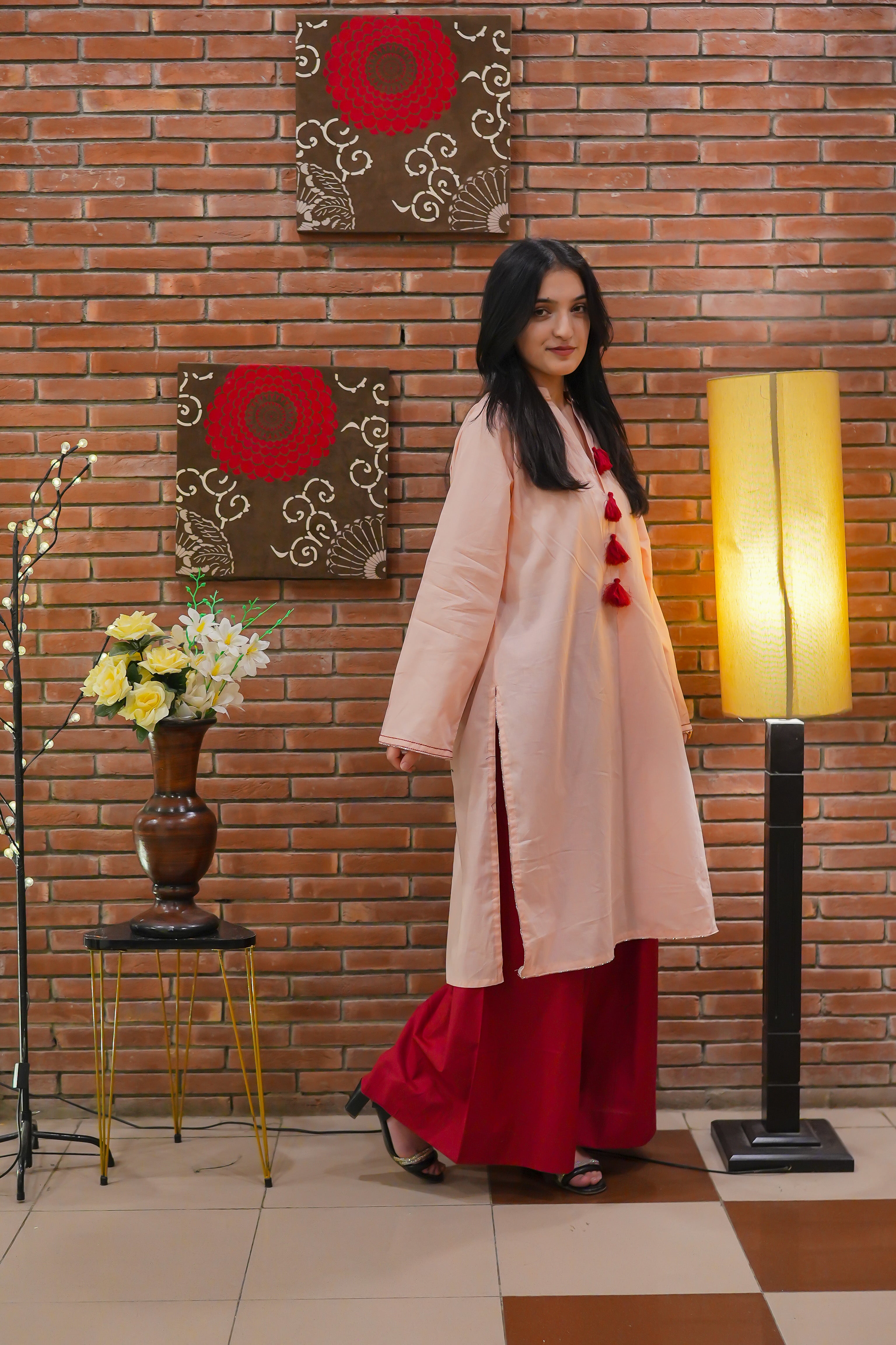 LAWN STITCHED 2 PCS
